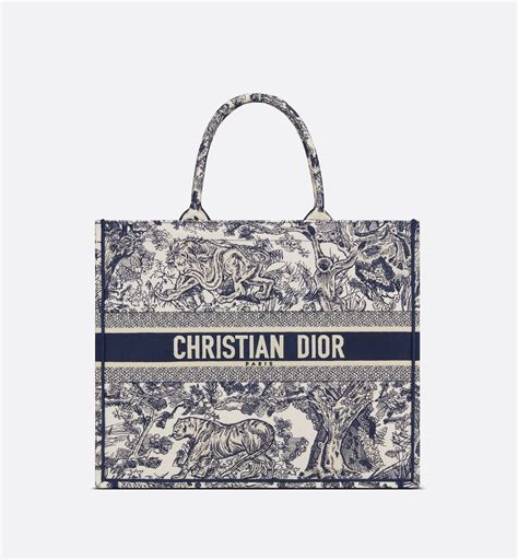 dior cotton tote|Dior fabric tote.